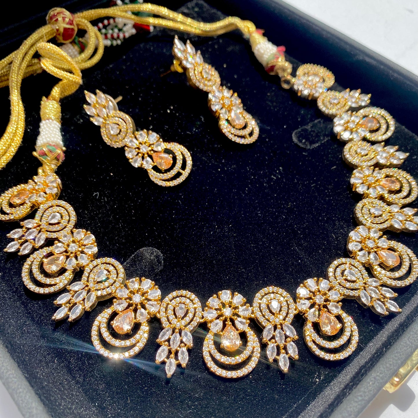 Daisy Zircon Set