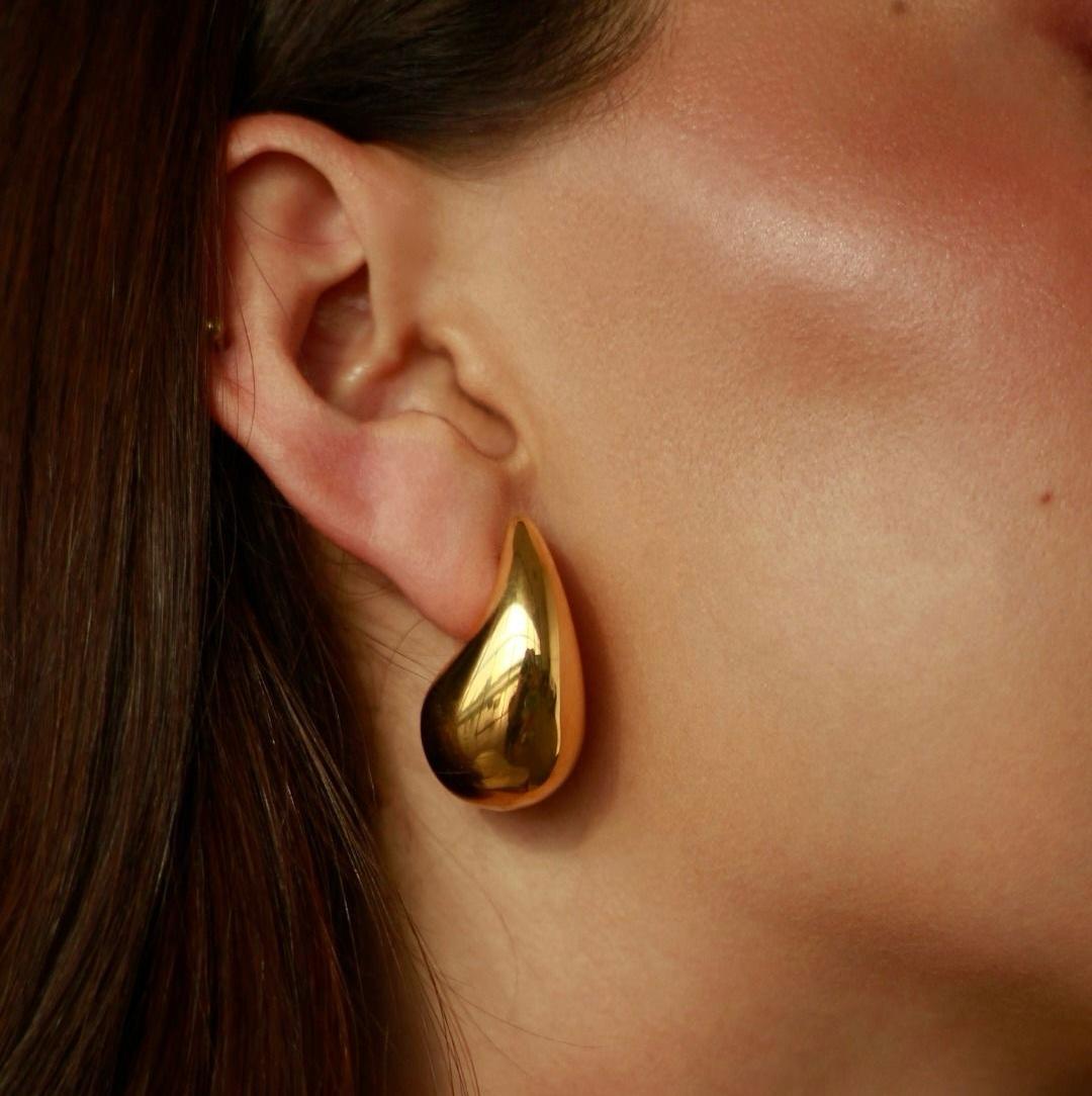 Bottega teardrop earrings