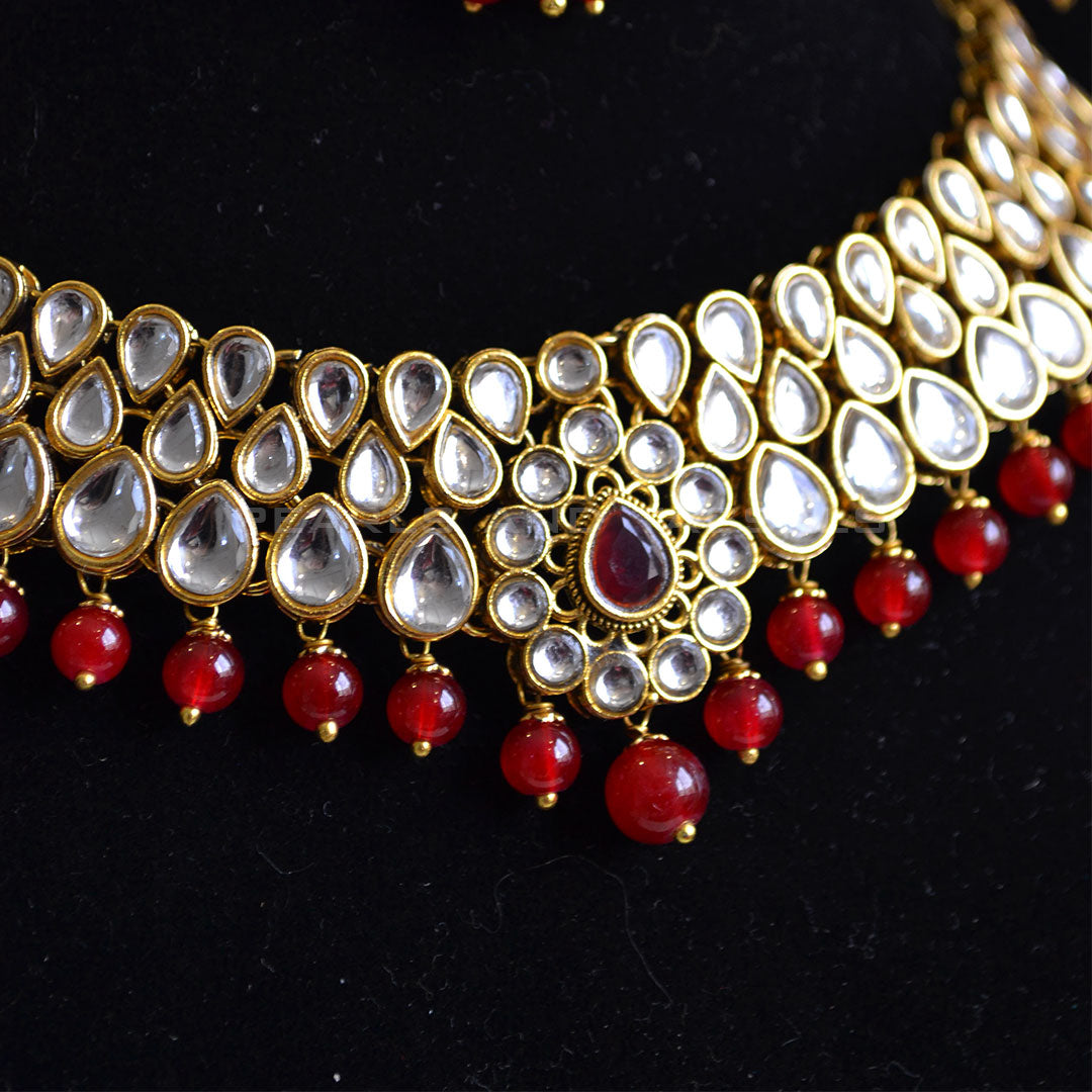 Laali kundan Set