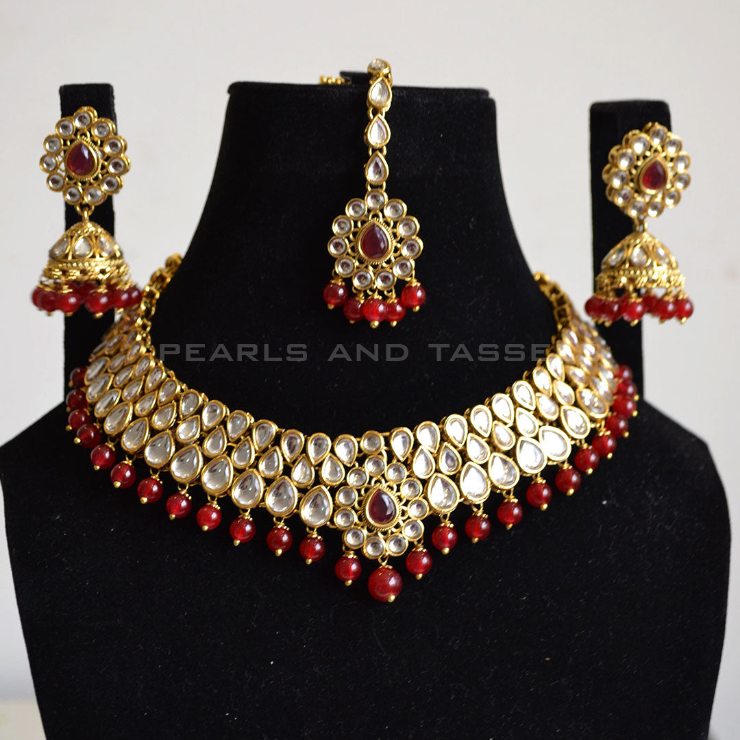 Laali kundan Set