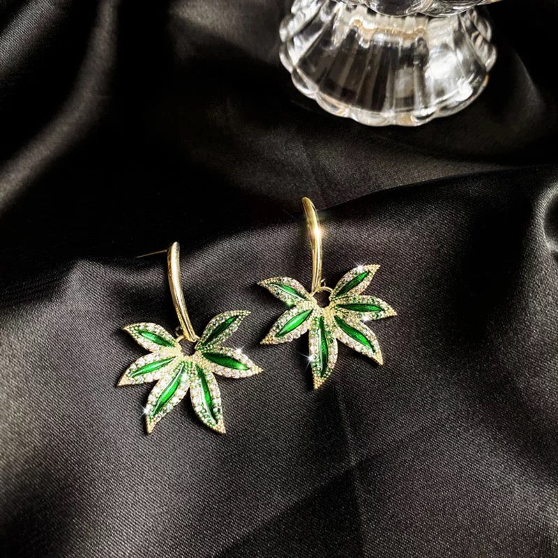 Palm Earrings