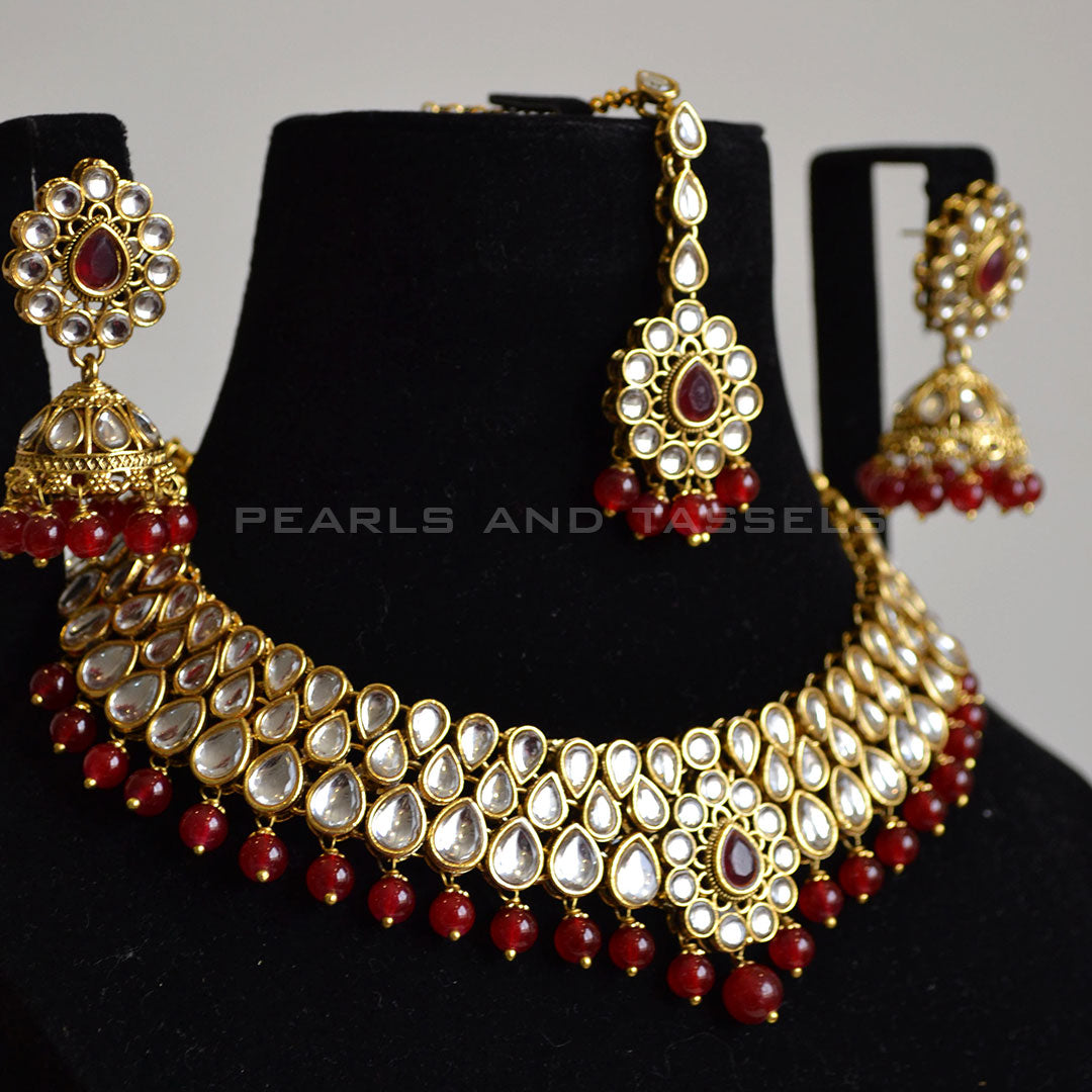 Laali kundan Set