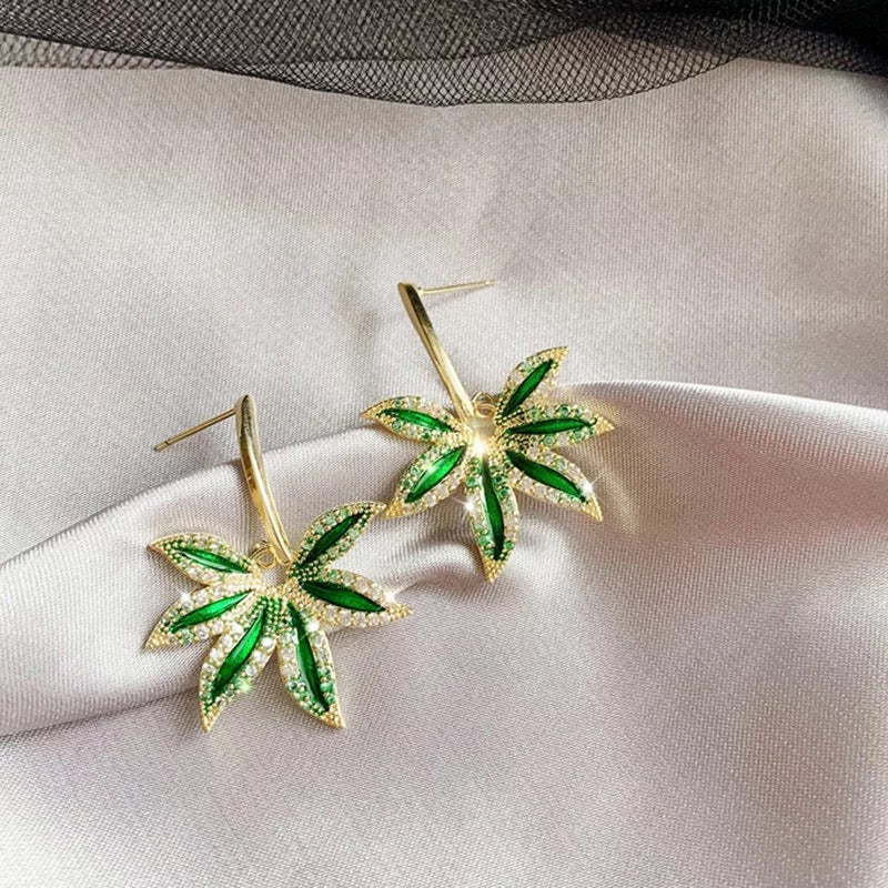 Palm Earrings