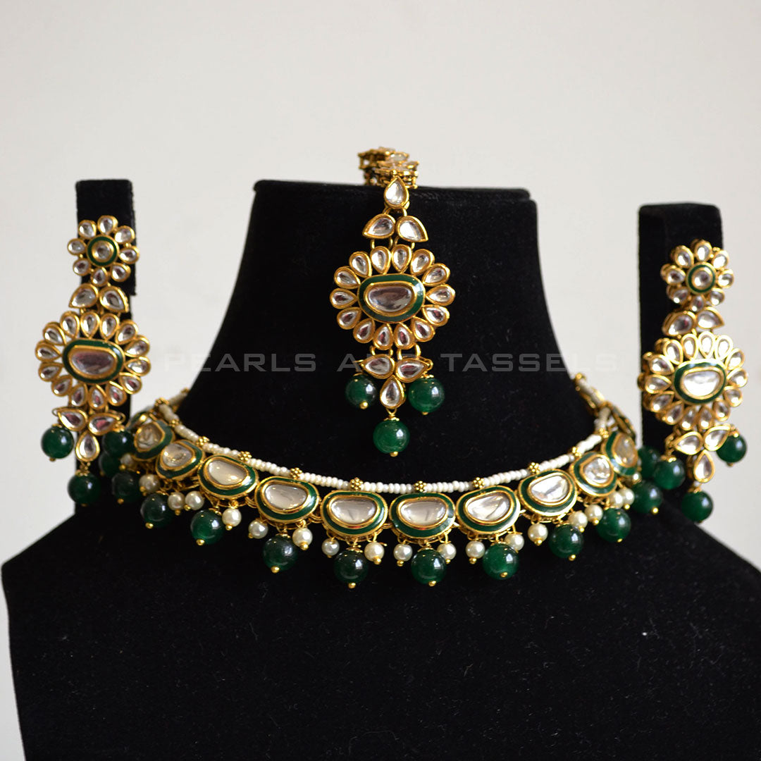 Jhanvi choker Set
