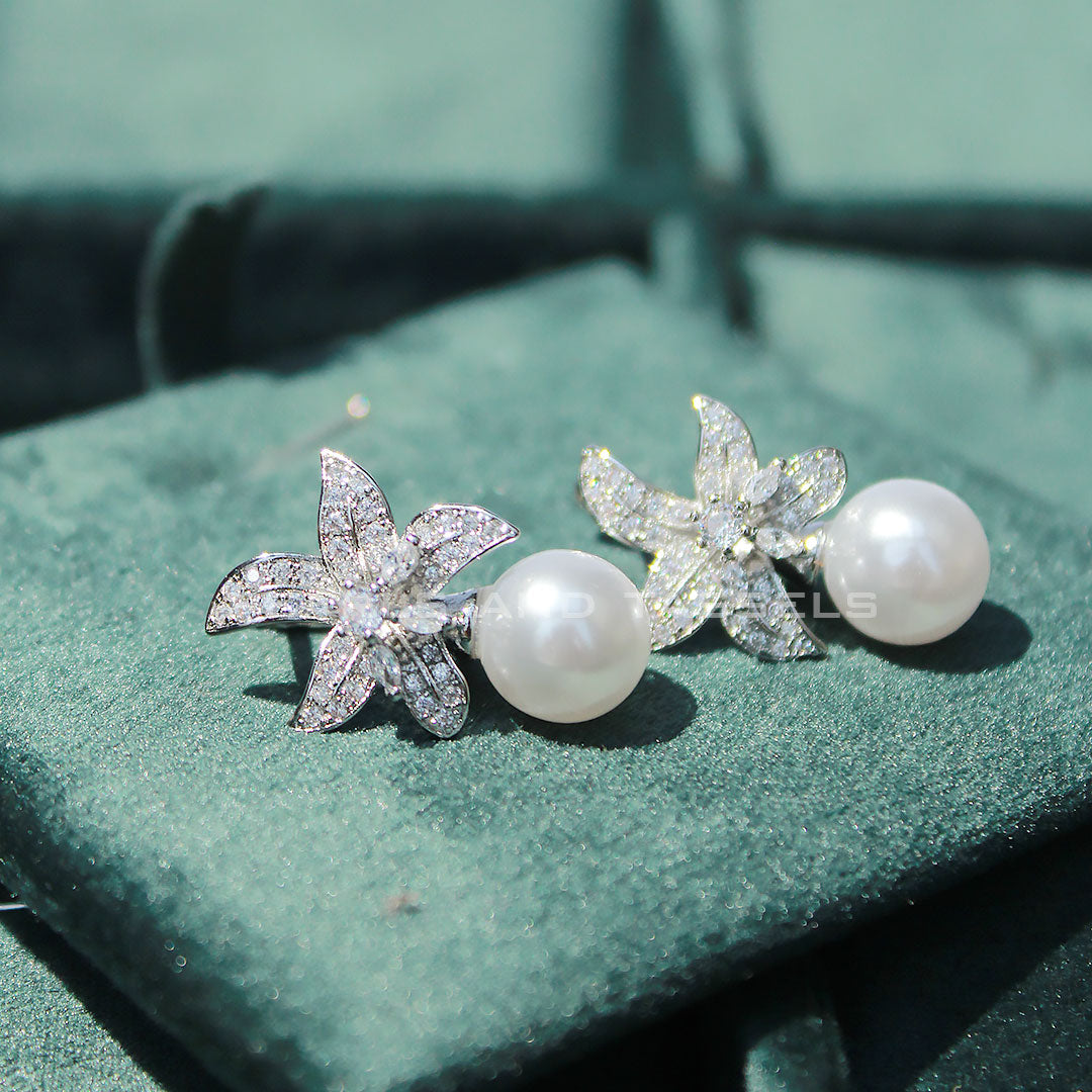 Treasure Star Zircon Earrings