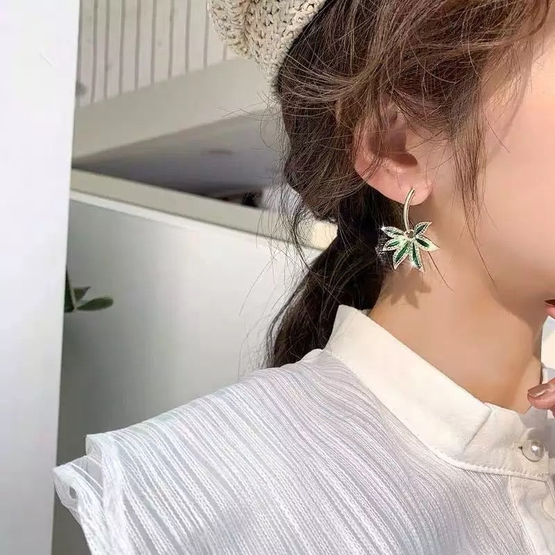 Palm Earrings