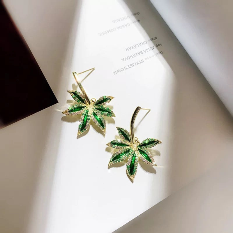 Palm Earrings