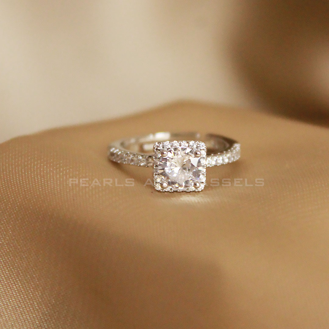 Zirconia Gemstone Ring
