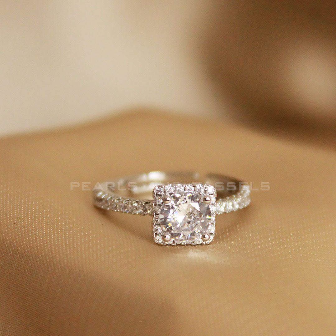 Zirconia Gemstone Ring