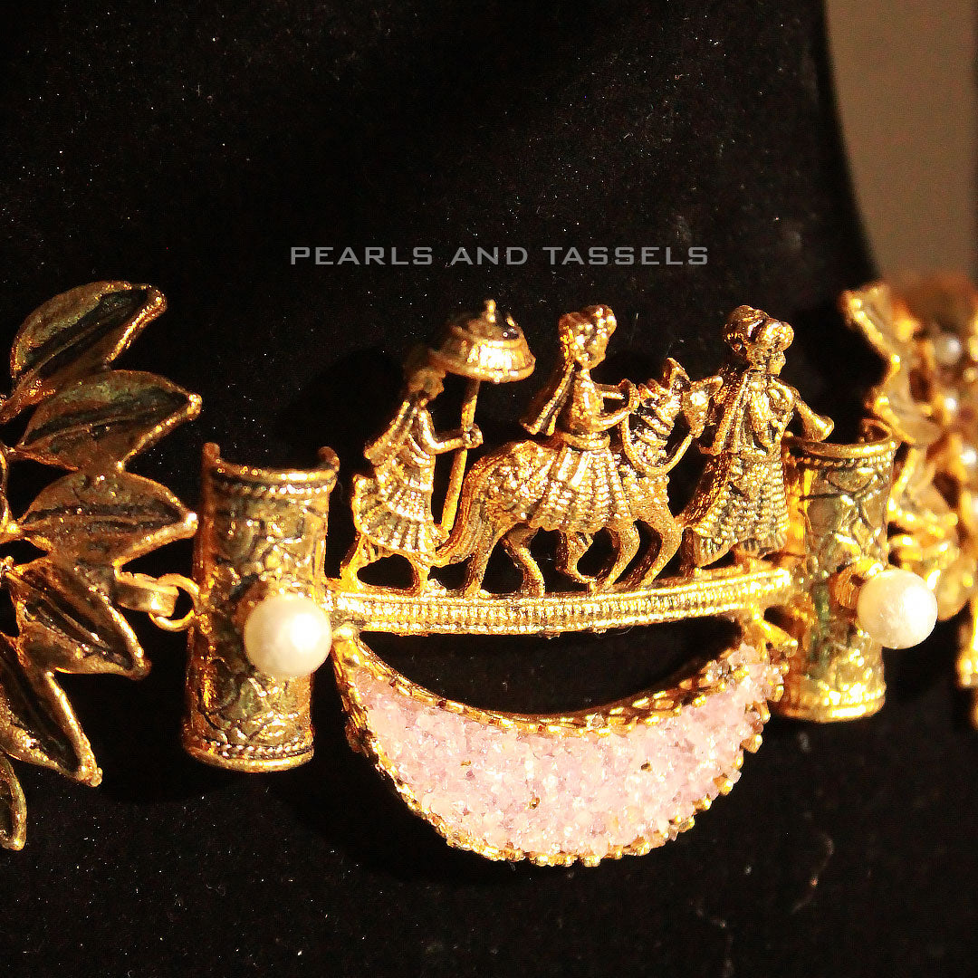 Palki Necklace Set