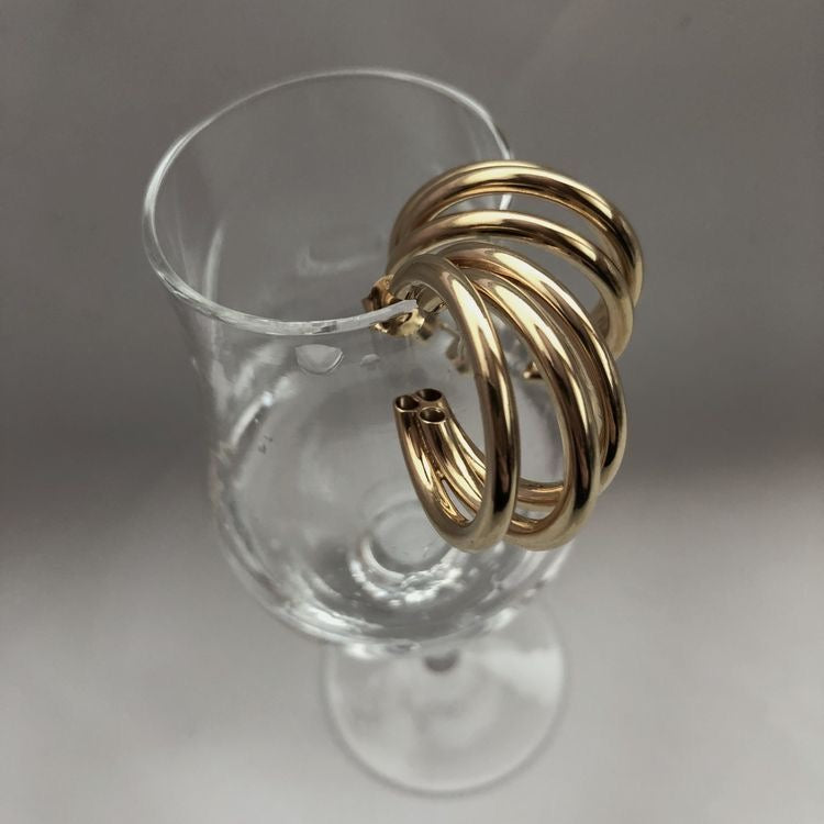 TriHoop Earrings