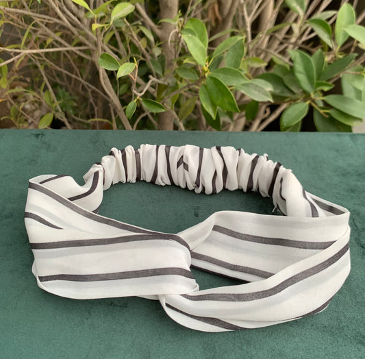 Zebra print hairband