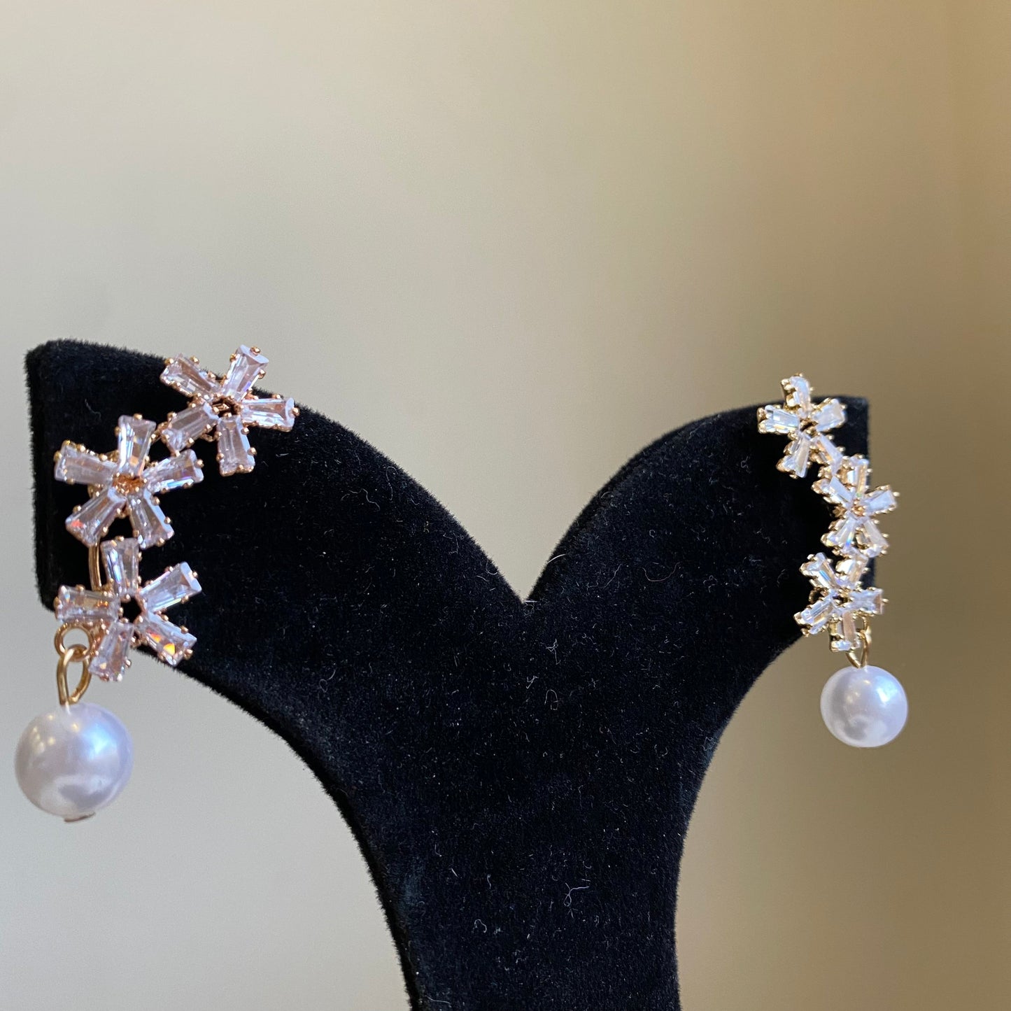 Flower Trio earrings