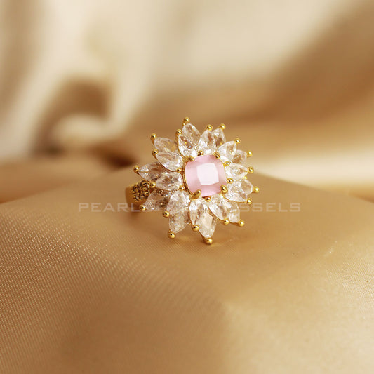 Blush Blossom Ring
