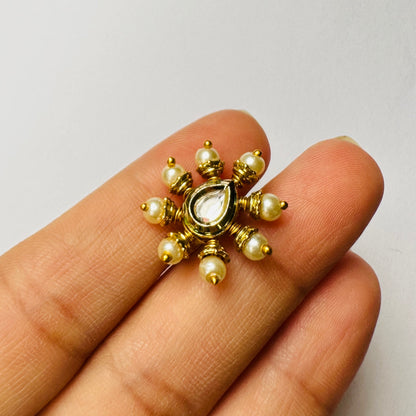 Kundan Nose Pins