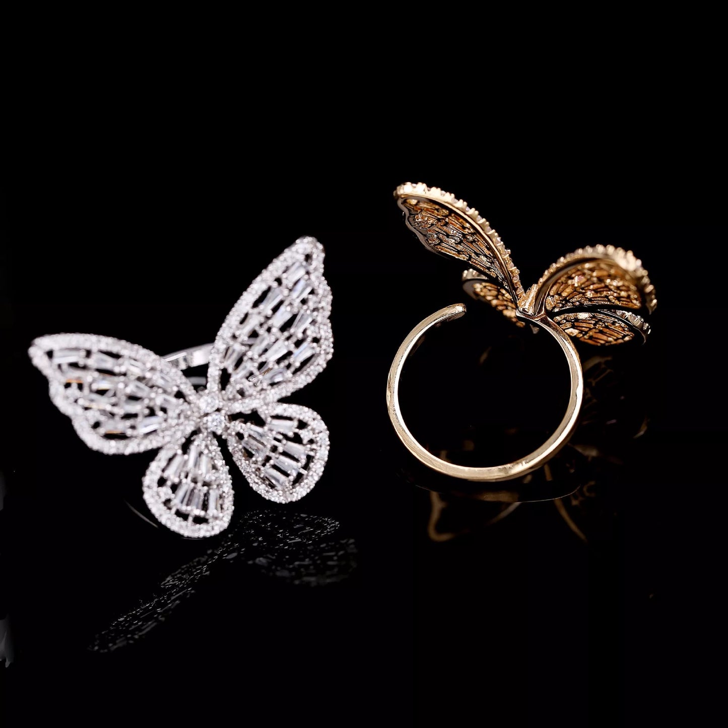 Butterfly Ring - (adjustable size)