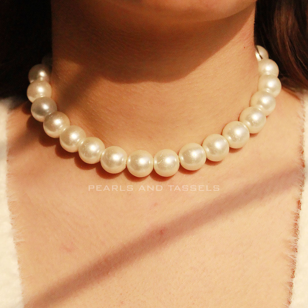 Mother of Pearl Choker