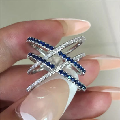 Sapphire Zelda Ring