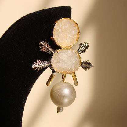 Bee Crystal Earrings