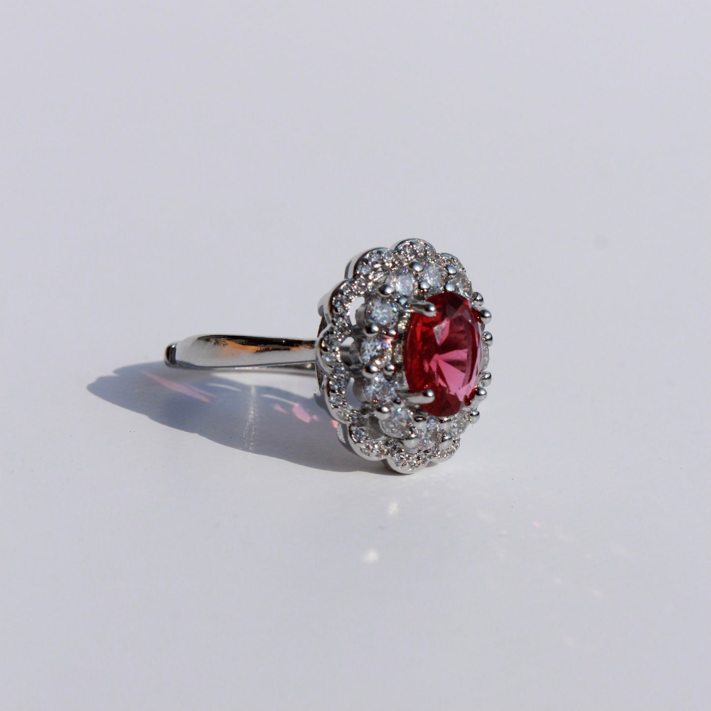 Ruby Ring C - (adjustable size)